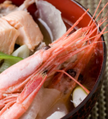 秋鮭の浜鍋風味噌汁