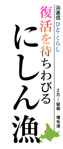 復活を待ちわびる　にしん漁