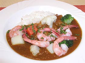 南蛮海老カレー