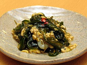 昆布・いか・納豆和え