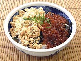 鮭フレーク・いくら丼