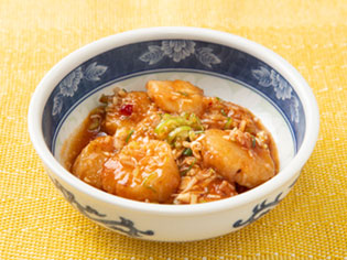 ほたてのチリソース