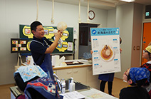 北海道コンサドーレ札幌と共催の食育イベント