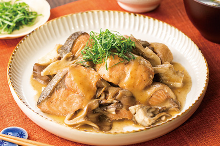 秋鮭料理1