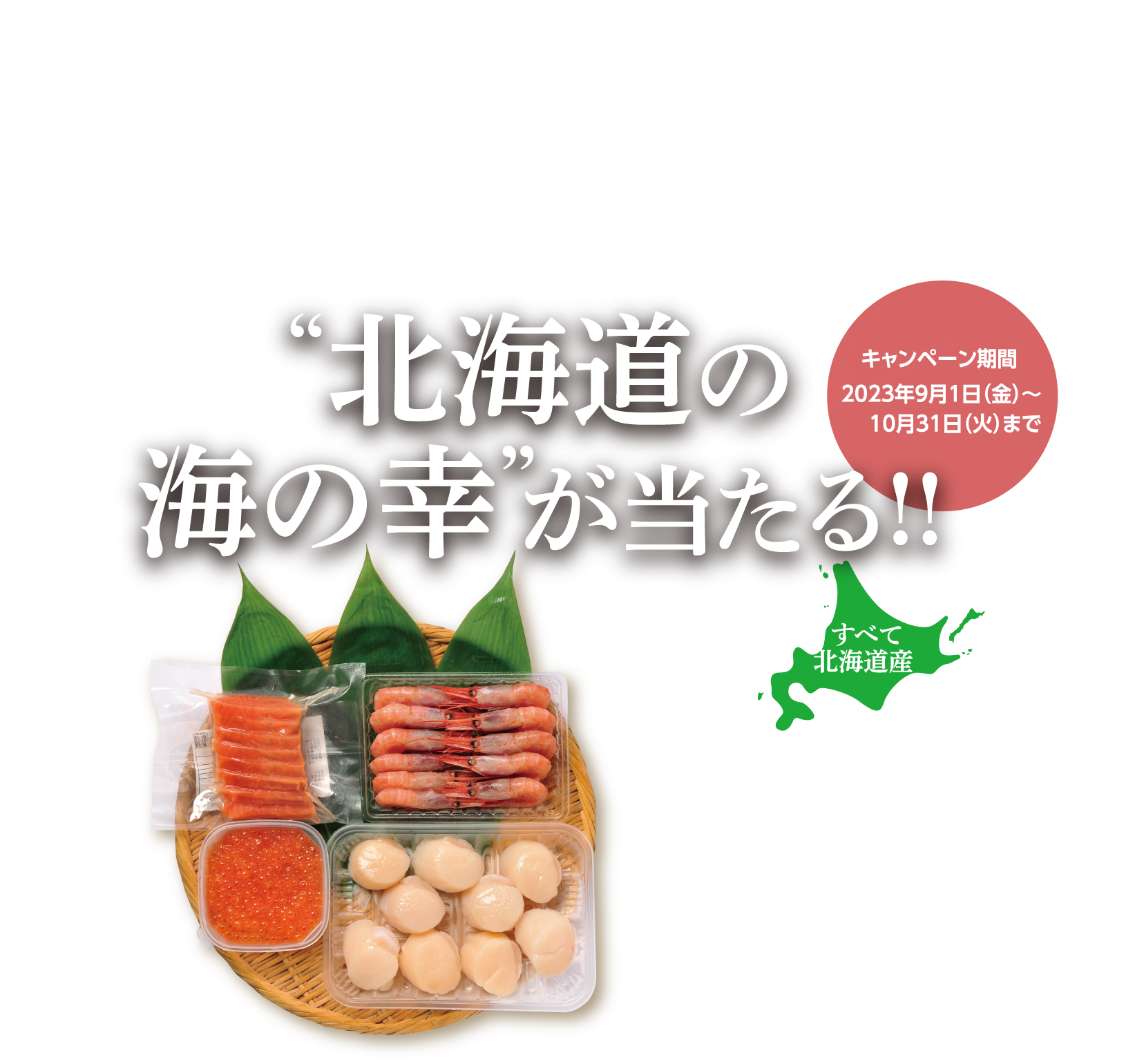 北海道産秋鮭を買って応募“北海道産の海の幸”が当たる!!
