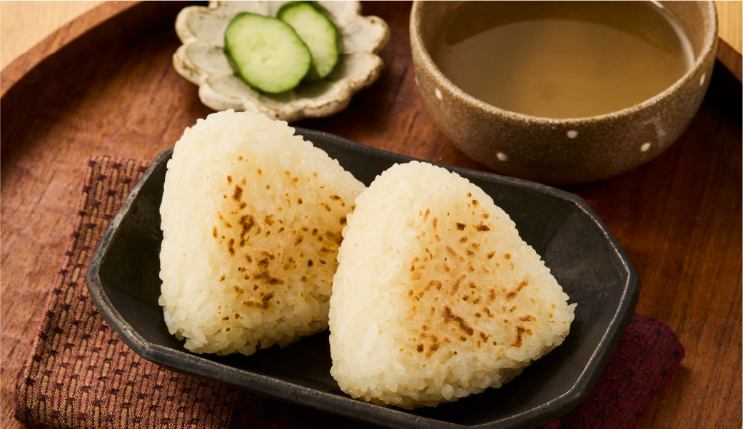 昆布風味の焼きおにぎり