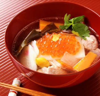 いくらの雑煮